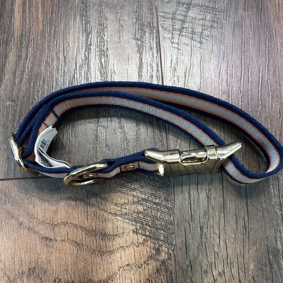 Harry Barker Tan Classic Striped Dog Collar, Medium - Picture 4 of 8